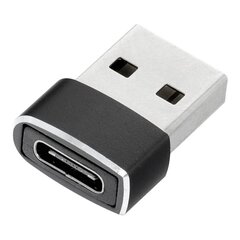 Adapteri alkaen USB kiinni Type-C (OTG) musta hinta ja tiedot | Adapterit | hobbyhall.fi