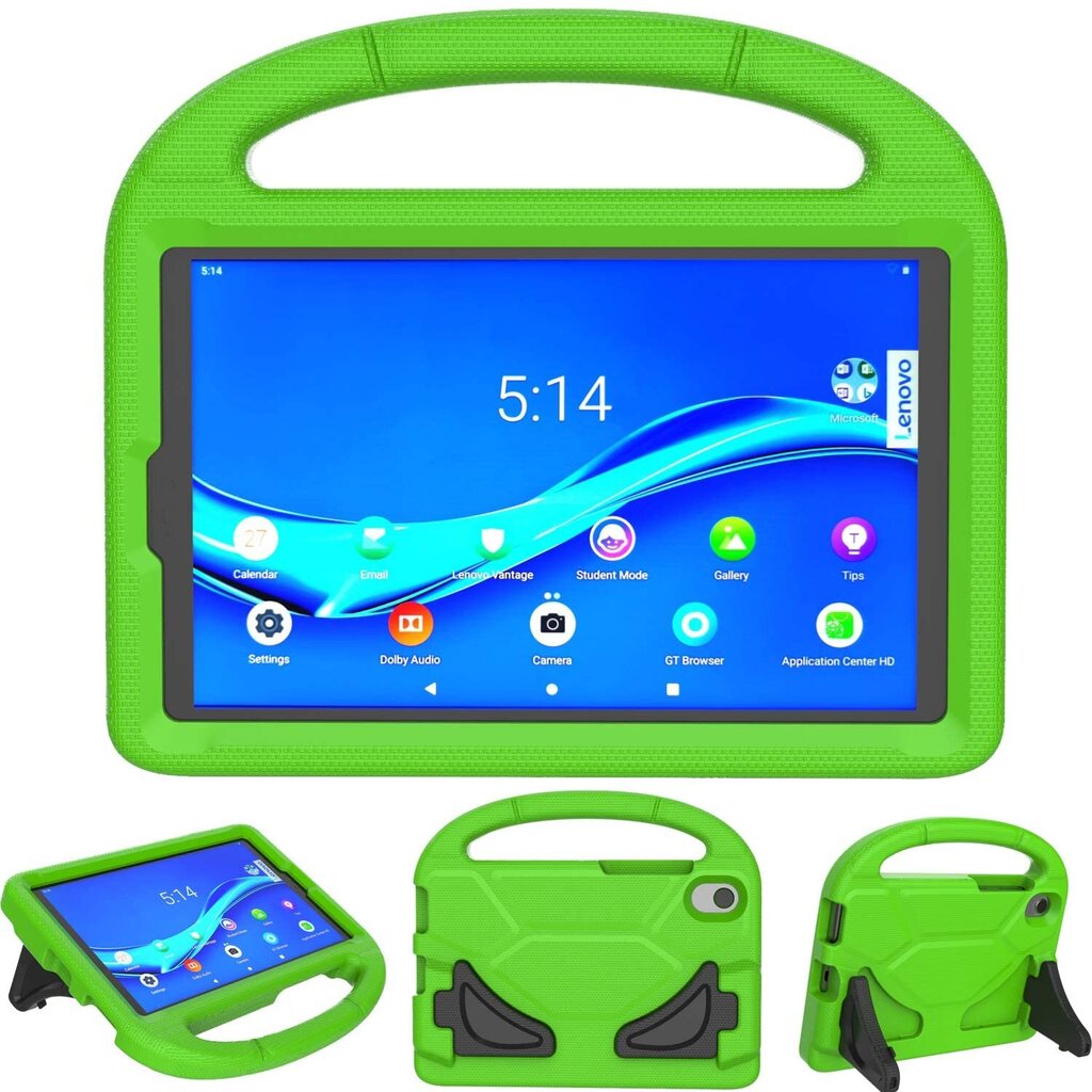 Kotelo Shockproof Kids Lenovo Tab M10 Plus X606 10.3 vihreä hinta ja tiedot | Tablettien kotelot ja muut tarvikkeet | hobbyhall.fi