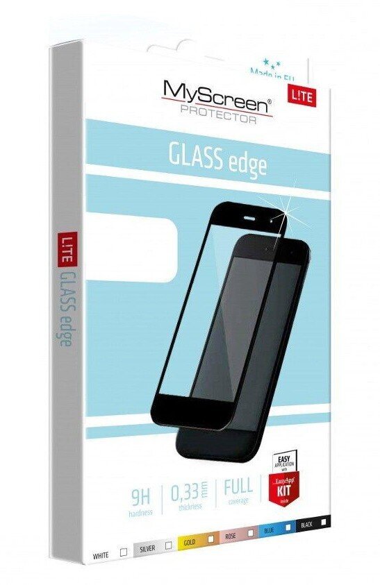 Suojalasi MyScreen Diamond Lite Edge Full Glue Samsung A525 A52 4G/A526 A52 5G/A528 A52s 5G musta hinta ja tiedot | Näytönsuojakalvot ja -lasit | hobbyhall.fi