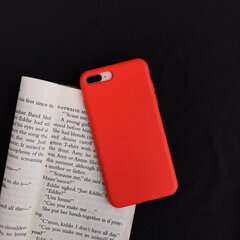 Kotelo Liquid Silicone 1.5mm Apple iPhone 13 Pro punainen hinta ja tiedot | Puhelimen kuoret ja kotelot | hobbyhall.fi