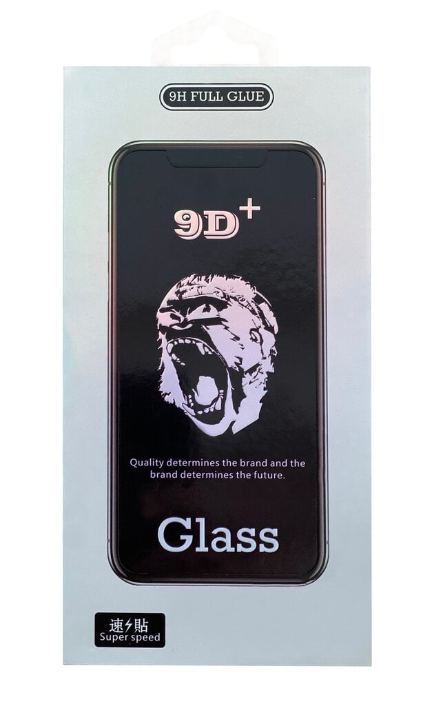 Suojalasi 9D Gorilla Apple iPhone 13 mini musta hinta ja tiedot | Näytönsuojakalvot ja -lasit | hobbyhall.fi