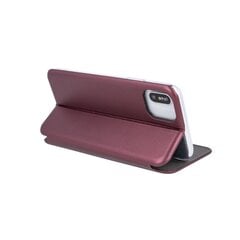 Kotelo Book Elegance Samsung S901 S22 5G bordo hinta ja tiedot | Puhelimen kuoret ja kotelot | hobbyhall.fi