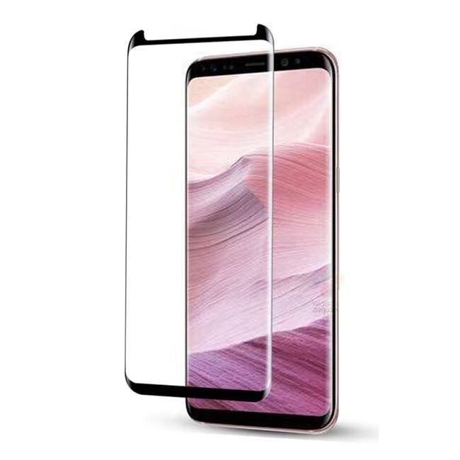 Suojalasi Adpo 5D Samsung S906 S22 Plus 5G kaareva musta hinta ja tiedot | Näytönsuojakalvot ja -lasit | hobbyhall.fi