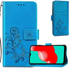 Kotelo Flower Book Samsung A536 A53 5G sininen hinta ja tiedot | Puhelimen kuoret ja kotelot | hobbyhall.fi