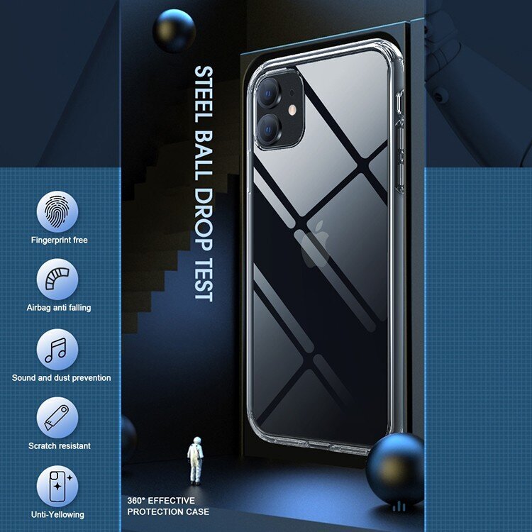 Kotelo X-Level Space II Apple iPhone 13 Pro läpinäkyvä hinta ja tiedot | Puhelimen kuoret ja kotelot | hobbyhall.fi