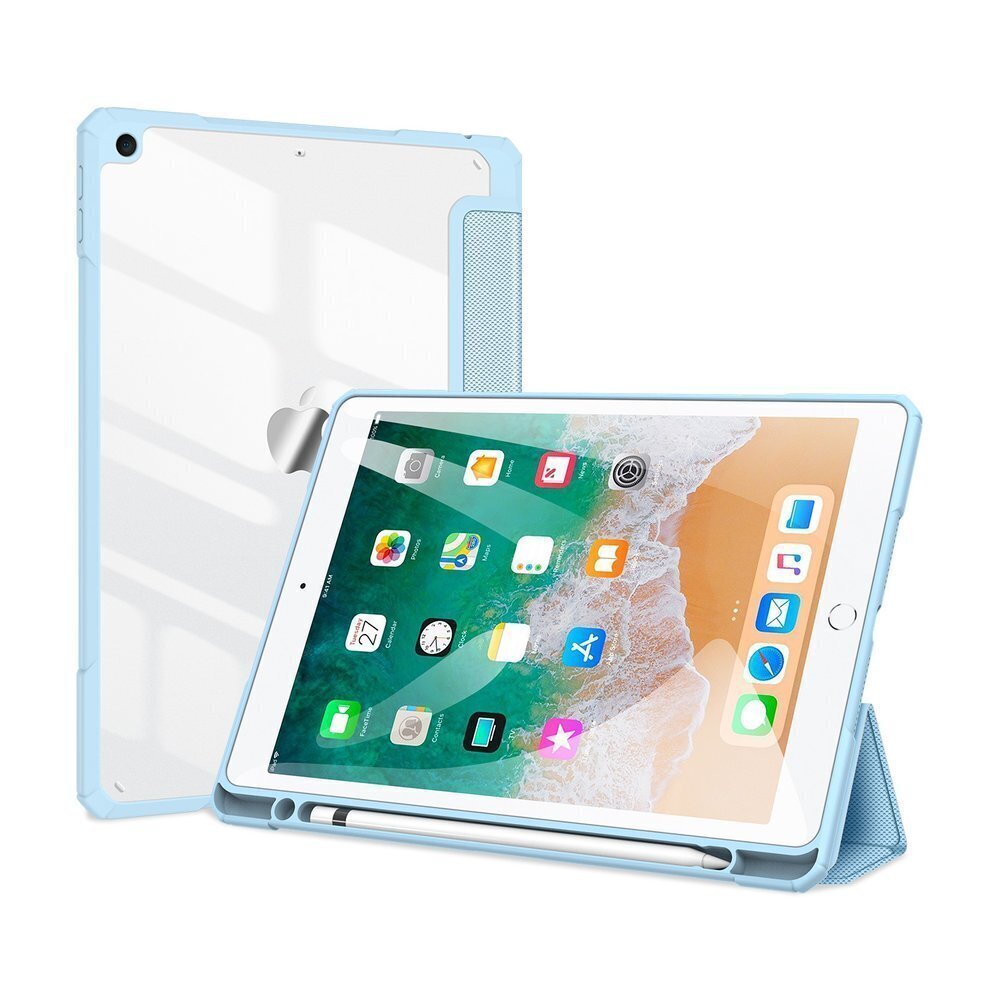 Kotelo Dux Ducis Toby Apple iPad 9.7 2017/iPad 9.7 2018 sininen hinta ja tiedot | Tablettien kotelot ja muut tarvikkeet | hobbyhall.fi