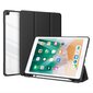 Kotelo Dux Ducis Toby Apple iPad 9.7 2017/iPad 9.7 2018 musta hinta ja tiedot | Tablettien kotelot ja muut tarvikkeet | hobbyhall.fi