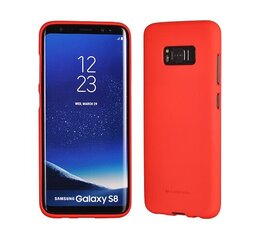 Kotelo Mercury Soft Jelly Kotelo Samsung S908 S22 Ultra 5G punainen hinta ja tiedot | Puhelimen kuoret ja kotelot | hobbyhall.fi