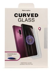 Suojalasi Nano Optics 5D UV Glue Samsung S901 S22 5G kaareva läpinäkyvä hinta ja tiedot | Näytönsuojakalvot ja -lasit | hobbyhall.fi