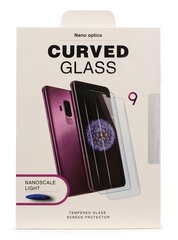 Suojalasi Nano Optics 5D UV Glue Samsung S906 S22 Plus 5G kaareva läpinäkyvä hinta ja tiedot | Näytönsuojakalvot ja -lasit | hobbyhall.fi
