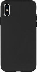 Kotelo Mercury Silicone Kotelo Samsung S901 S22 5G musta hinta ja tiedot | Puhelimen kuoret ja kotelot | hobbyhall.fi