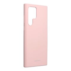 Kotelo Mercury Silicone Kotelo Samsung S908 S22 Ultra 5G vaaleanpunainen hiekka hinta ja tiedot | Puhelimen kuoret ja kotelot | hobbyhall.fi