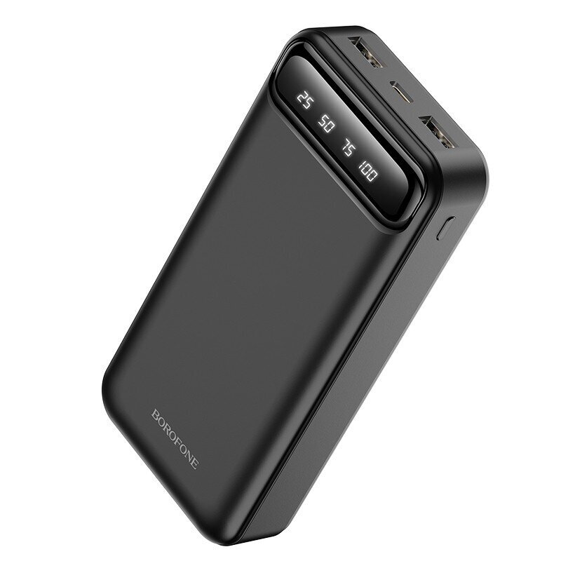 Ulkoinen Akku Power Bank Borofone BJ14A 2xUSB 20000 mAh musta hinta ja tiedot | Varavirtalähteet | hobbyhall.fi