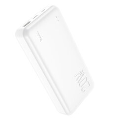 Ulkoinen Akku Power Bank Hoco J87A Type-C PD 20W+Quick Charge 3.0 20000 mAh valkoinen hinta ja tiedot | Varavirtalähteet | hobbyhall.fi