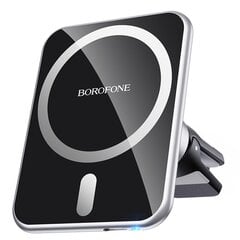 Auton puhelinpidike ja laturi Borofone BH43 Xperience Magsafe 15W magneettinen ,musta hinta ja tiedot | Borofone Matkapuhelimet ja tarvikkeet | hobbyhall.fi