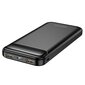 Ulkoinen Akku Power Bank Borofone BJ14 Type-C microUSB 2*USB (2 A) 10000 mAh musta hinta ja tiedot | Varavirtalähteet | hobbyhall.fi