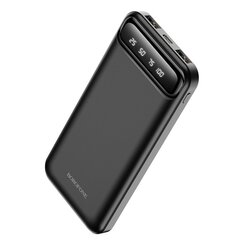 Ulkoinen Akku Power Bank Borofone BJ14 Type-C microUSB 2*USB (2 A) 10000 mAh musta hinta ja tiedot | Varavirtalähteet | hobbyhall.fi