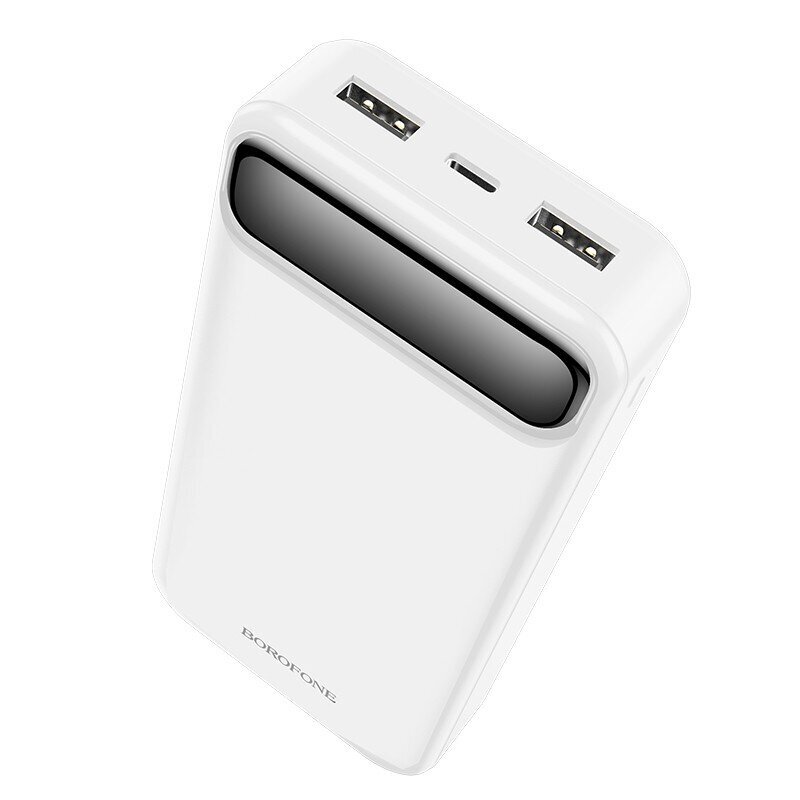 Ulkoinen Akku Power Bank Borofone BJ14A 2xUSB 20000 mAh valkoinen hinta ja tiedot | Varavirtalähteet | hobbyhall.fi