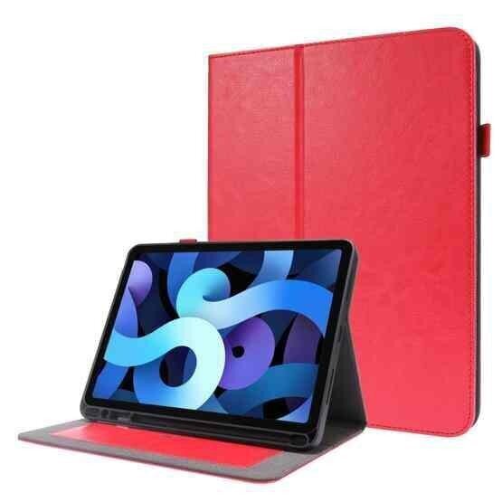 Kotelo Folding Leather Huawei MatePad T10 9.7 punainen hinta ja tiedot | Tablettien kotelot ja muut tarvikkeet | hobbyhall.fi