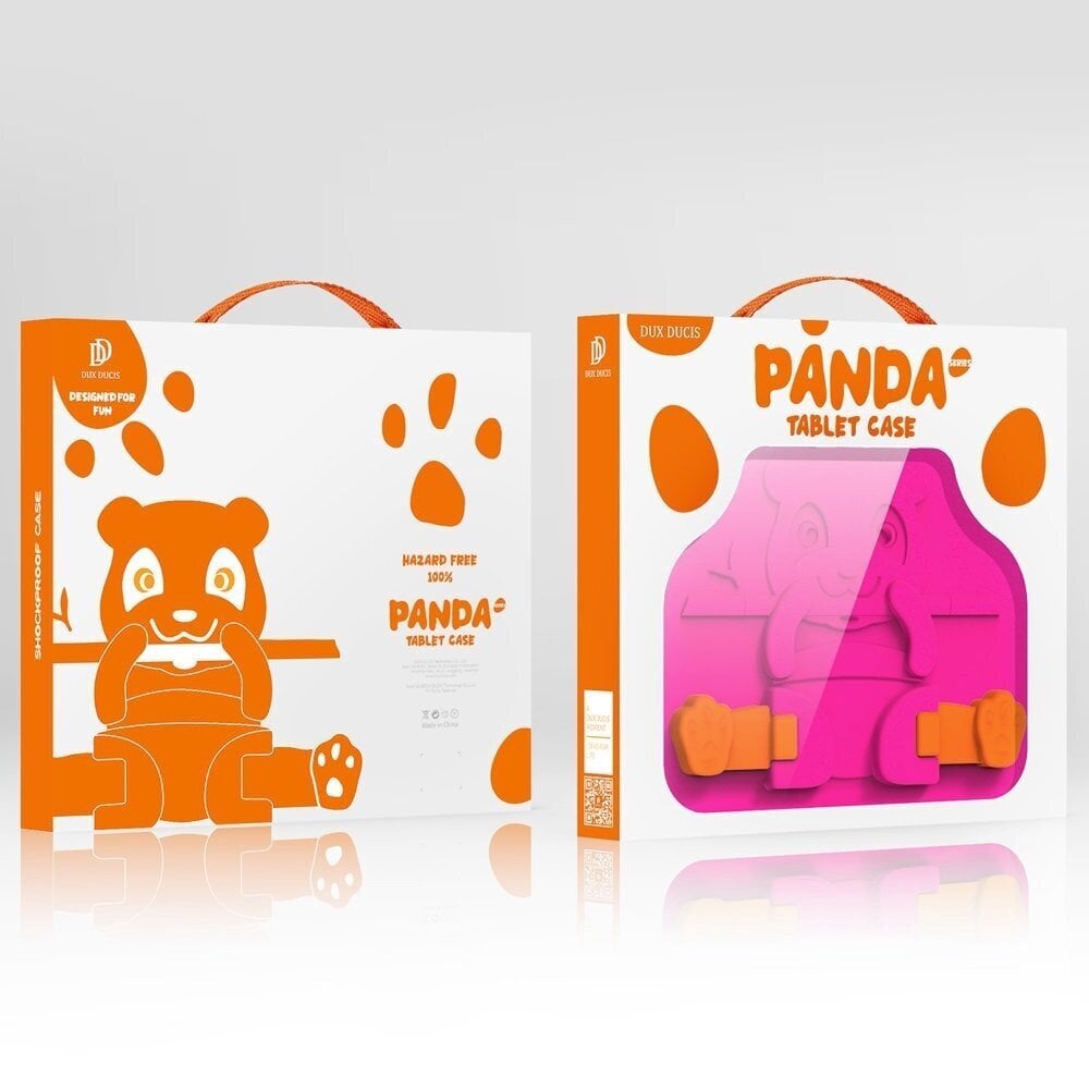 Kotelo Dux Ducis Panda Samsung X200/X205 Tab A8 10.5 2021 vaaleanpunainen ki hinta ja tiedot | Tablettien kotelot ja muut tarvikkeet | hobbyhall.fi