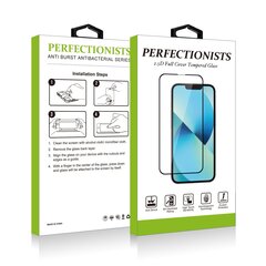 Suojalasi 2.5D Perfectionists Xiaomi Poco X4 Pro 5G musta hinta ja tiedot | Näytönsuojakalvot ja -lasit | hobbyhall.fi