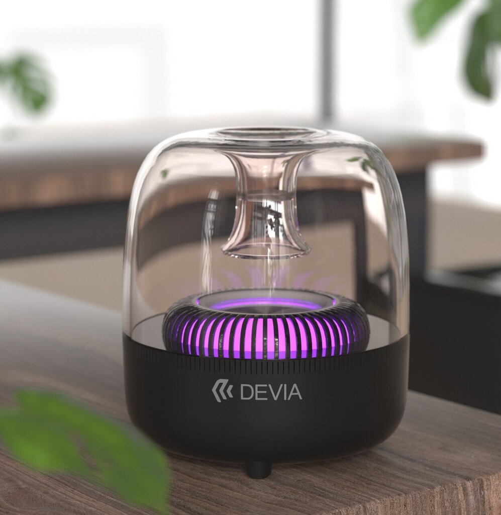 Kannettava sininentooth-kaiutin Devia Smart Series Crystal Speaker (I-M2) (USB, microSD, AUX, RGB) hinta ja tiedot | Kaiuttimet | hobbyhall.fi