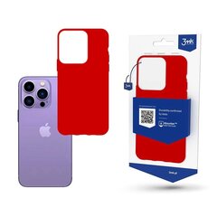 Kotelo 3mk Matt Kotelo Apple iPhone 14 Pro Max vaaleanpunainen ki hinta ja tiedot | Puhelimen kuoret ja kotelot | hobbyhall.fi