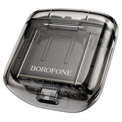 Langattomat kuulokkeet Borofone BW23 Crystal Bean Transparent Edition TWS musta hinta ja tiedot | Borofone Tietokoneen lisälaitteet | hobbyhall.fi