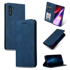 Kotelo Business Style Samsung A235 A23 4G/A236 A23 5G tummansininen hinta ja tiedot | Puhelimen kuoret ja kotelot | hobbyhall.fi