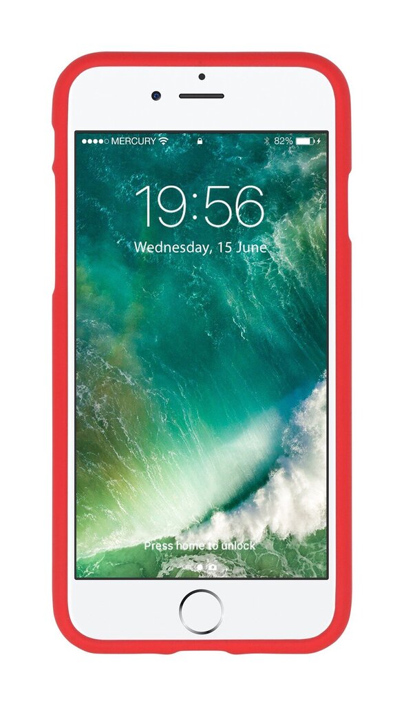 Kotelo Mercury Soft Jelly Kotelo Samsung S918 S23 Ultra 5G punainen hinta ja tiedot | Puhelimen kuoret ja kotelot | hobbyhall.fi