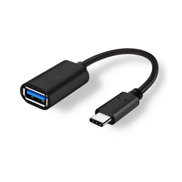 Adapteri alkaen Type-C kiinni USB (OTG) musta