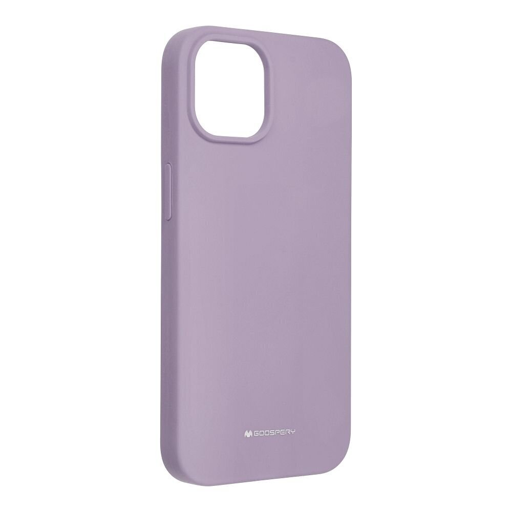 Kotelo Mercury Silicone Kotelo Apple iPhone 14 laventelin harmaa hinta ja tiedot | Puhelimen kuoret ja kotelot | hobbyhall.fi