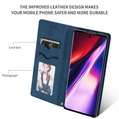 Kotelo Business Style Xiaomi punainenmi Note 12 Pro 5G/Poco X5 Pro 5G tummansininen hinta ja tiedot | Puhelimen kuoret ja kotelot | hobbyhall.fi