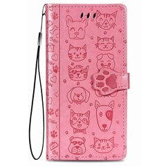 Kotelo Cat-Dog Samsung A346 A34 5G rose hinta ja tiedot | Puhelimen kuoret ja kotelot | hobbyhall.fi