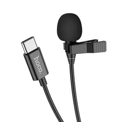 Langallinen Mikrofoni Hoco L14 Type-C musta hinta ja tiedot | Mikrofonit | hobbyhall.fi