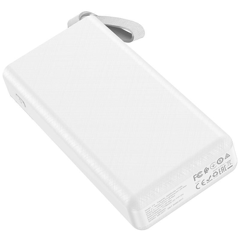 Ulkoinen Akku Power Bank Hoco J73 2 A 30000 mAh valkoinen hinta ja tiedot | Varavirtalähteet | hobbyhall.fi