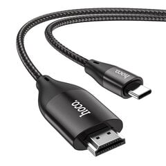Kaapeli Hoco UA16 Type-C to HDMI 2.0 m harmaa hinta ja tiedot | Akero lab Kodinkoneet ja kodinelektroniikka | hobbyhall.fi