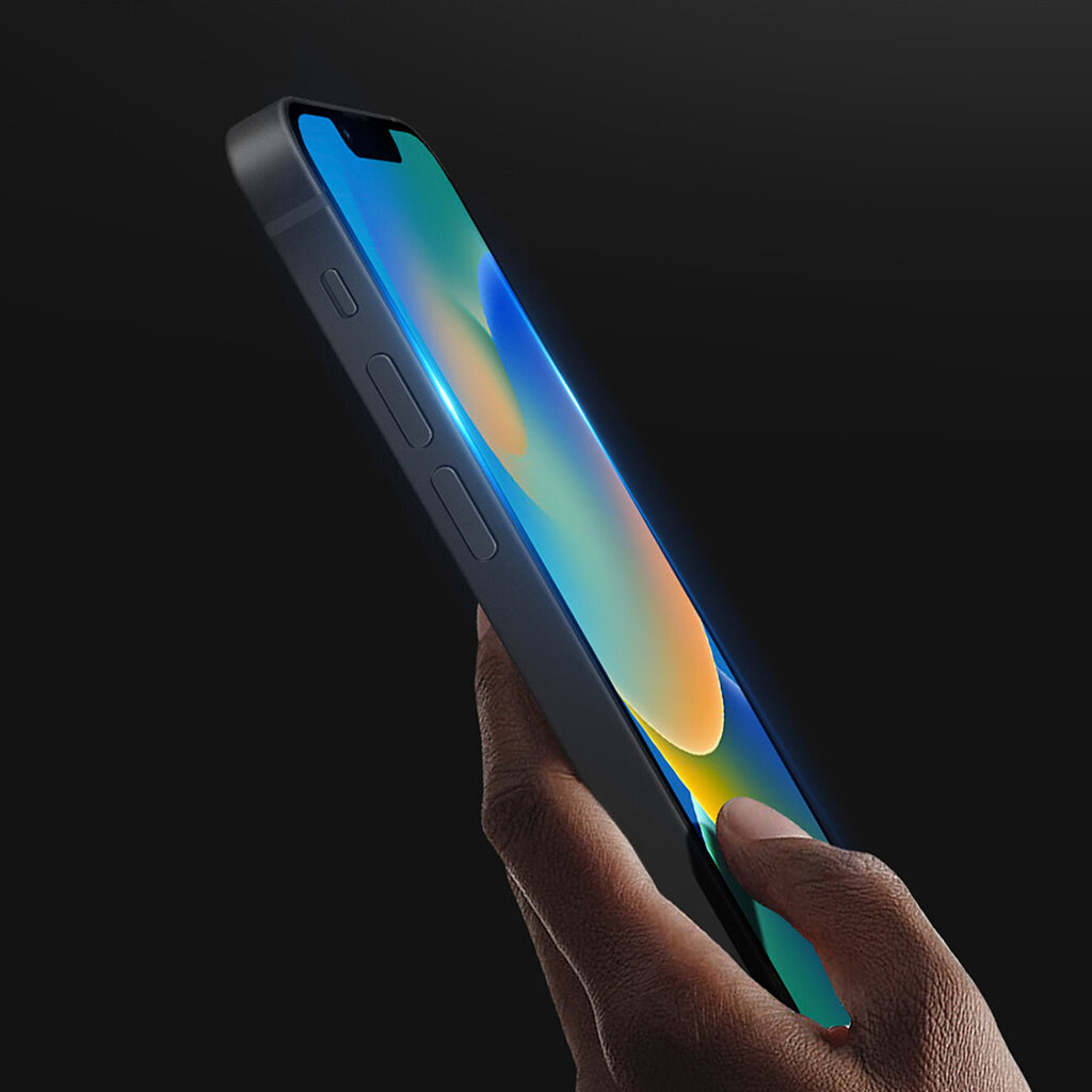 Suojalasi Dux Ducis Apple iPhone 13 Pro Max/14 Plus musta hinta ja tiedot | Näytönsuojakalvot ja -lasit | hobbyhall.fi