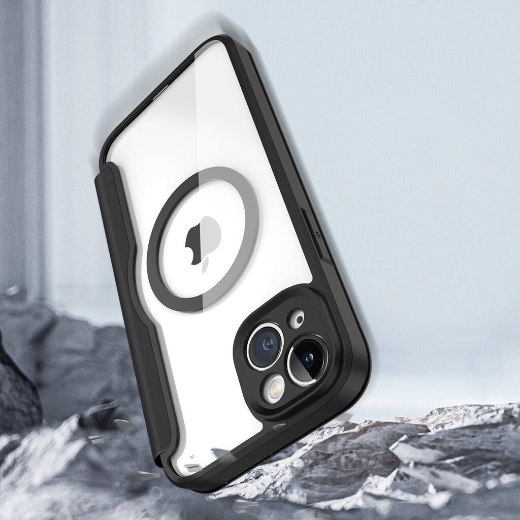 Kotelo Dux Ducis Skin X Pro Apple iPhone 14 Plus musta hinta ja tiedot | Puhelimen kuoret ja kotelot | hobbyhall.fi
