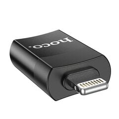 Adapteri Hoco UA17 Lightning kiinni USB-A musta hinta ja tiedot | Hoco Tietokoneet ja pelaaminen | hobbyhall.fi