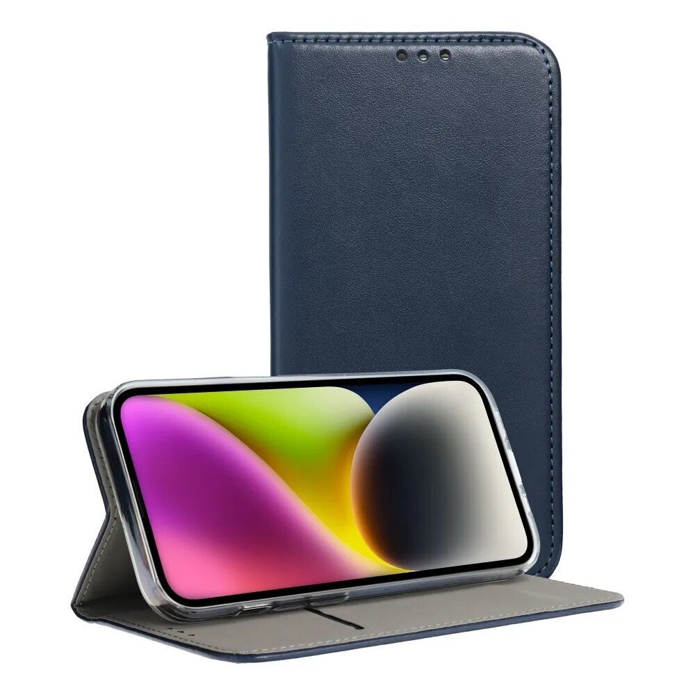 Kotelo Smart Magnetic Samsung A145 A14 4G/A146 A14 5G sininen hinta ja tiedot | Puhelimen kuoret ja kotelot | hobbyhall.fi
