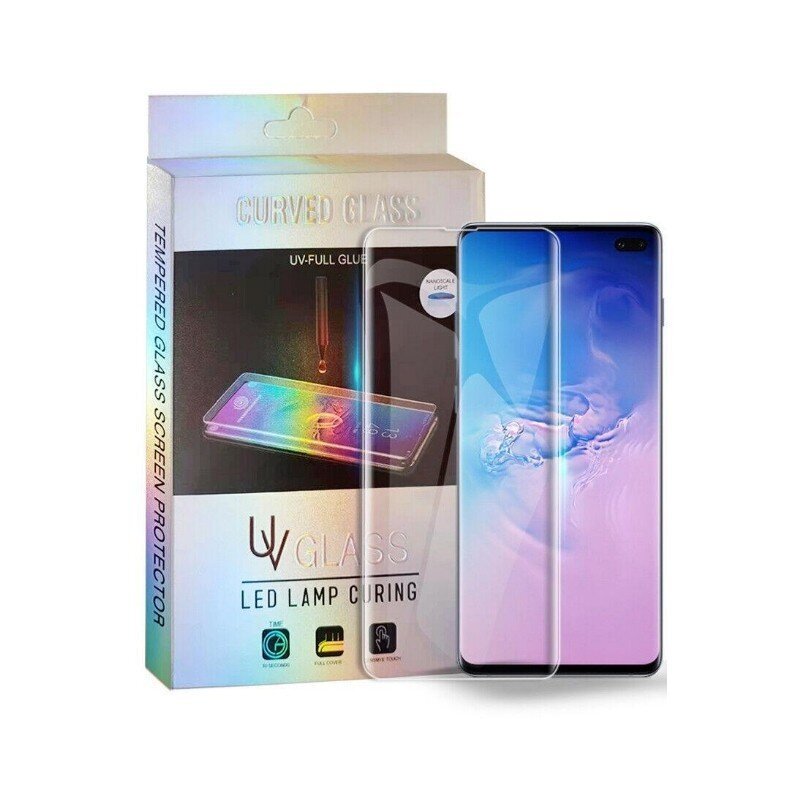 Suojalasi M1 5D UV Glue Samsung S916 S23 Plus 5G kaareva läpinäkyvä hinta ja tiedot | Näytönsuojakalvot ja -lasit | hobbyhall.fi