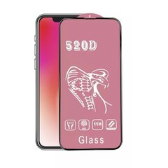 Suojalasi 520D Xiaomi Poco X5 5G/Redmi Note 12 5G musta hinta ja tiedot | Näytönsuojakalvot ja -lasit | hobbyhall.fi