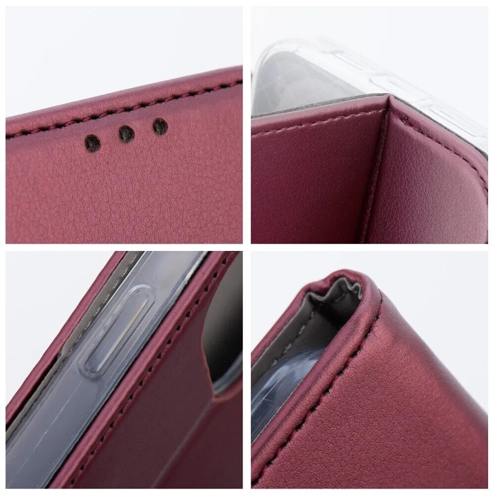 Kotelo Smart Magnetic Samsung A346 A34 5G bordo hinta ja tiedot | Puhelimen kuoret ja kotelot | hobbyhall.fi