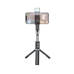 Selfie-tikku Hoco K16 kolmijalkatoiminnolla musta hinta ja tiedot | Selfie-tikut ja -telineet | hobbyhall.fi