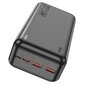 Ulkoinen Akku Power Bank Hoco J101B PD 20W+Quick Charge 3.0 22.5W 30000 mAh musta hinta ja tiedot | Varavirtalähteet | hobbyhall.fi