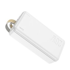 Ulkoinen Akku Power Bank Hoco J87B PD20W+QC3.0 30000 mAh valkoinen hinta ja tiedot | Varavirtalähteet | hobbyhall.fi