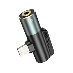 Audio Adapteri Hoco LS32 Lightning kiinni 3.5 mm harmaa hinta ja tiedot | Hoco Tietokoneiden lisävarusteet | hobbyhall.fi