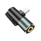 Audio Adapteri Hoco LS32 Lightning kiinni 3.5 mm harmaa hinta ja tiedot | Adapterit | hobbyhall.fi