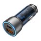 Auton laturi Hoco NZ8 43W USB-A/Type-C PD25W+QC3.0 sininen hinta ja tiedot | Puhelimen laturit | hobbyhall.fi